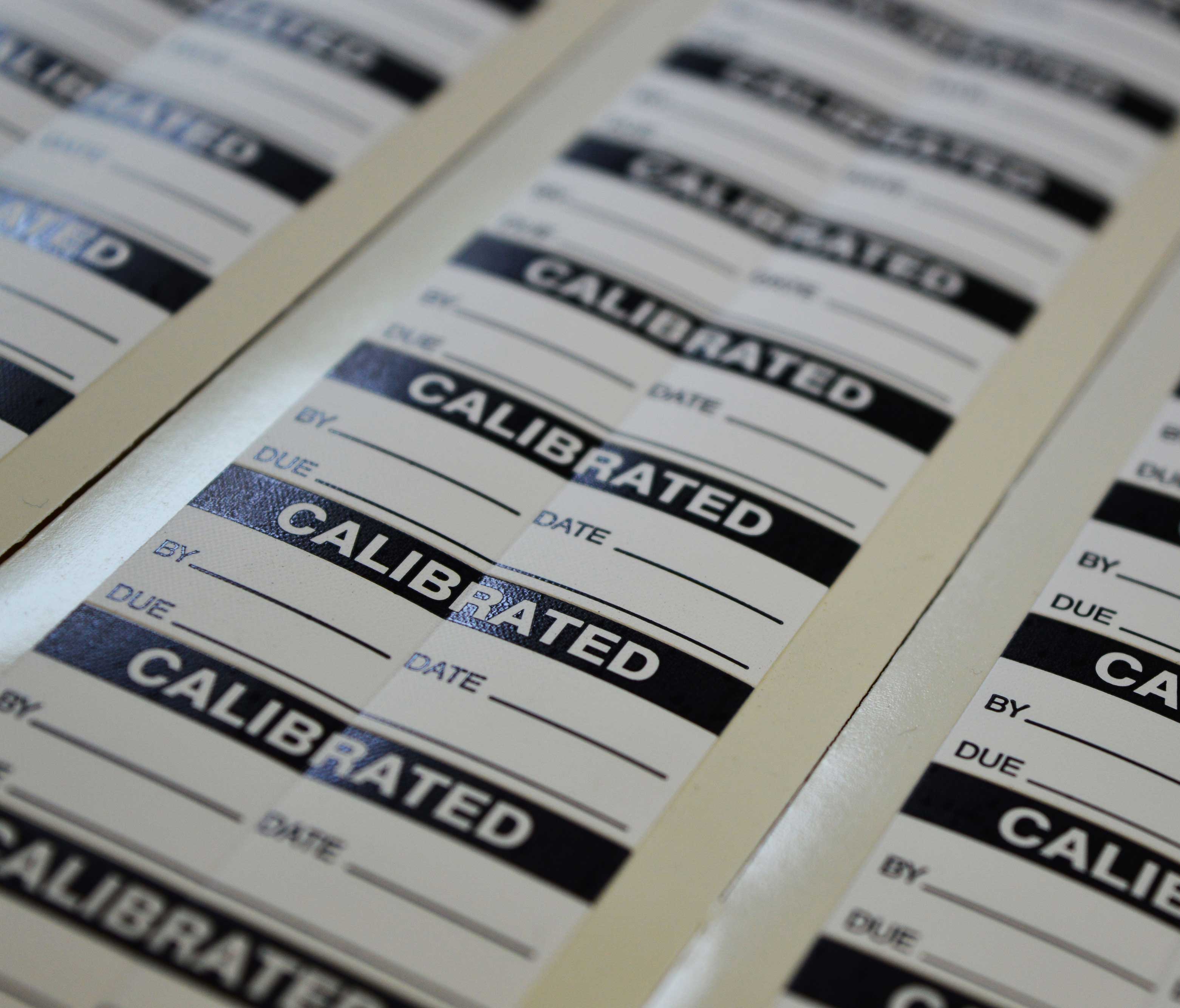 Component Test Labels - Calibrated Labels