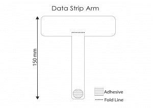 Data Strip Wobbler Arms