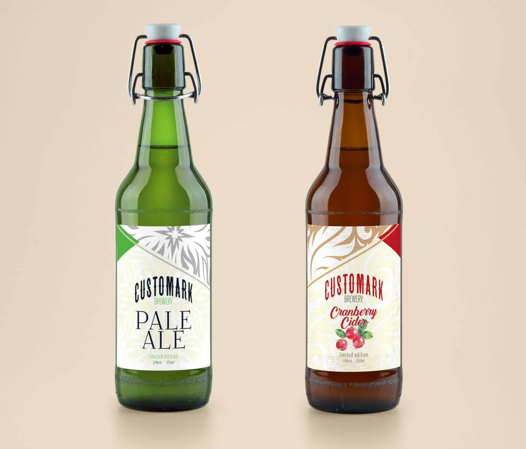 Industrial Bottle Labelling