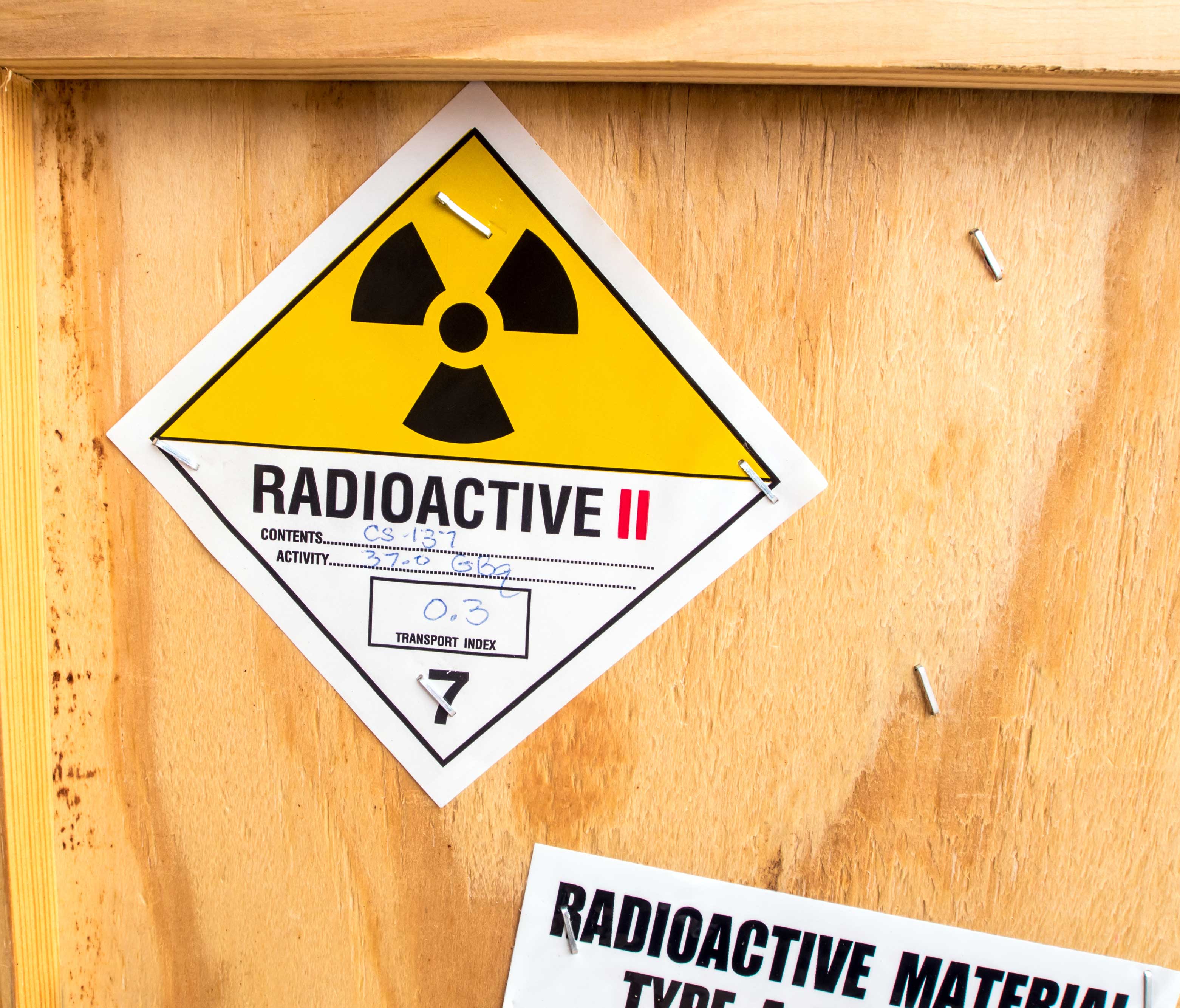 Radioactive Substances Warning